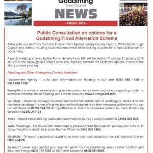 Click on this image to open a pdf version of the December 2015 edition of the Town Council's newsletter