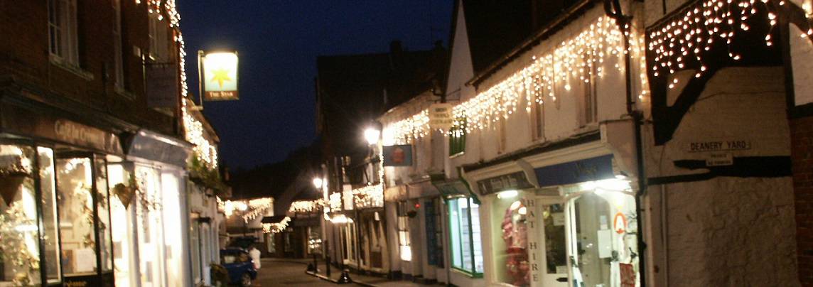 Church Street, Godalming - Christmas Lights
