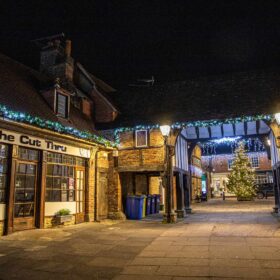 Christmas Lights 2021 - Crown Court, Godalming - Photo Courtesy of Phil Kemp