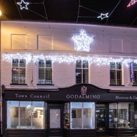 Christmas Lights 2021 - GTC Office, Godalming - Photo Courtesy of Phil Kemp