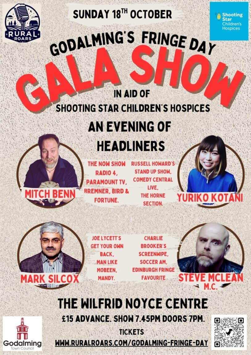 Godalming’s Fringe Day GALA SHOW